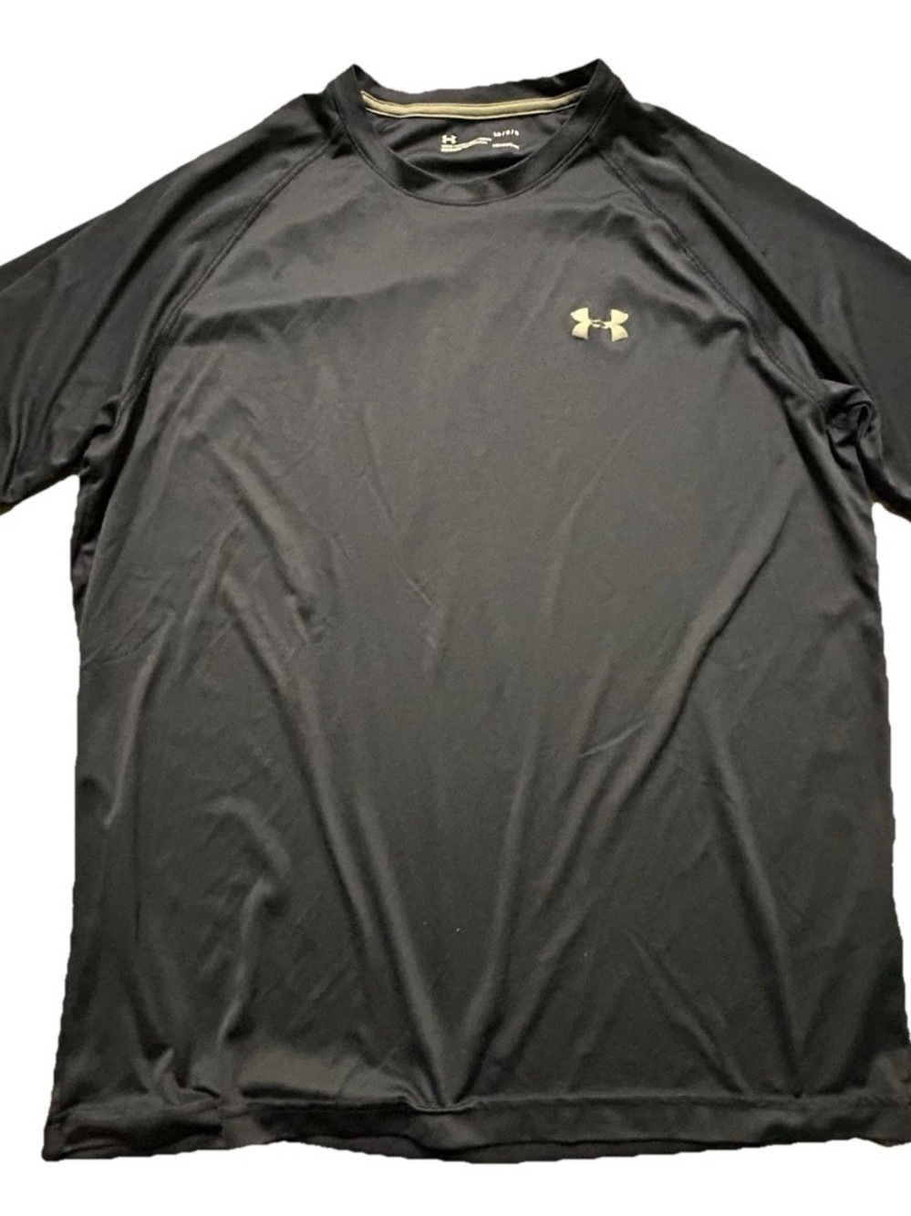 Men’s Under Armour Navy Blue Loose Tech Short Sleeve T Shirt Size Large
